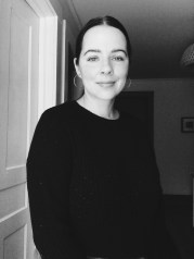 Holly black and white headshot